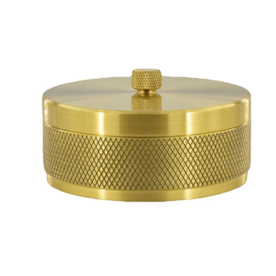 Luxury Round Ashtray with Lid: Car ashtray