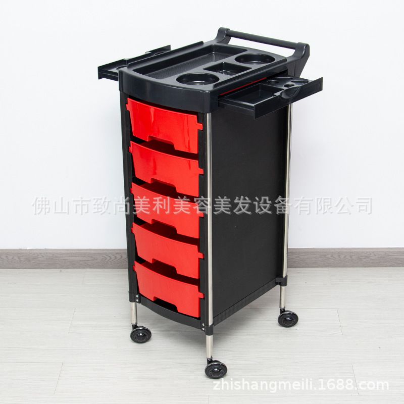 Gabinete de herramientas de peluquería, tablero de herramientas de salón de peluquería, red de corte de pelo especial, tienda de Hongchao, gabinete de trabajo de carro de herramientas de salón de belleza
