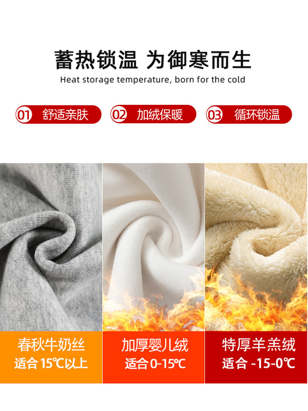 灰色特厚羊羔绒运动裤子女冬季东北过冬棉裤外穿休闲加绒加厚卫裤|undefined