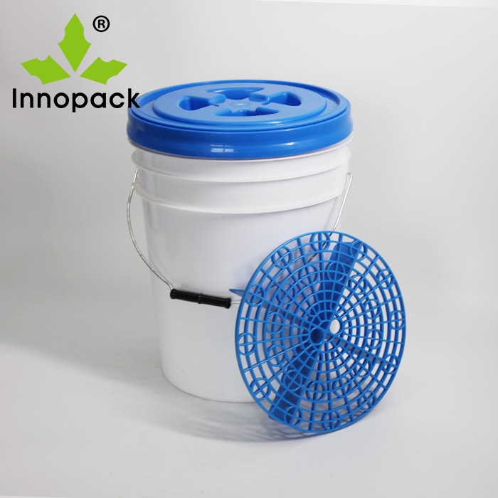 厂家货源J-20L洗车桶带隔离网过滤网汽车用品