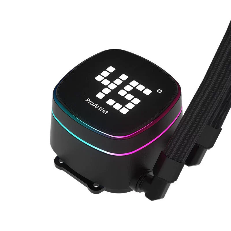 雅浚 UA360 II Pro all-in-one water-cooled CPU radiator ARGB Shenguang synchronous fan digital display cold head