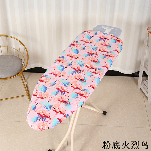 New Style Flamingo Canvas Ironing Board Cover, Canvas Composite Cotton Board Cover, Heat Insulation, Multiple Color Options, Direct Manufacturer Sale