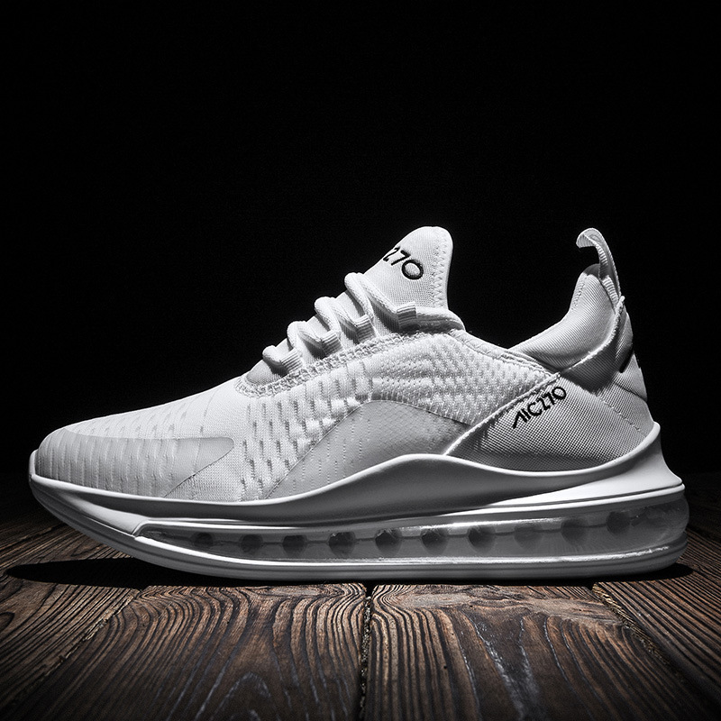 2025 New Men's 270 Air Cushion Sports Shoes Trendy Youth Student Running Shoes Cross-Border Large Size Mens Shoe