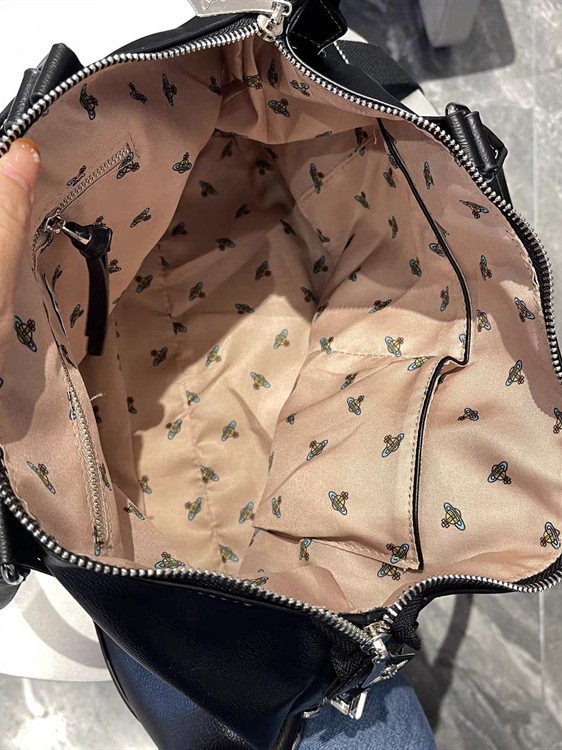 Guangzhou High Version Empress of the West Vintage Tote Bag Embroidery Saturn Motorcycle Bag Large Capacity Shoulder Crossbody Bag for Women