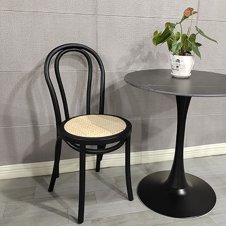 American retro solid wood dining chair desk vine chair 18 Sodote Master Design Cafe Hotel Tea Chair
