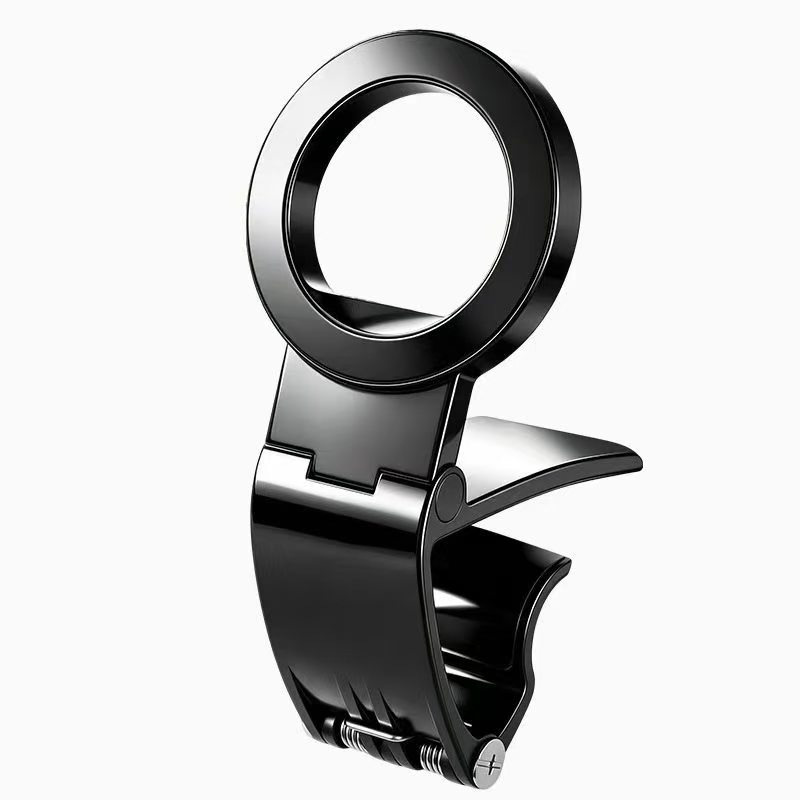 New MagSafe car dashboard clip-on phone navigation support stand, foldable magnetic car mount
