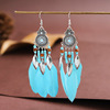 Feather earrings 2024 Your Titi Yiwu Diqian Jewelry