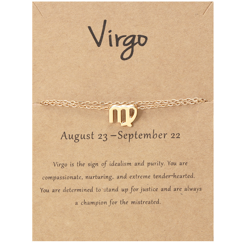 10g Weight Anklet Classification 1 Piece Quantity Wedding, Daily Occasion Alloy Material Constellation Pattern Women's Gender Simple Style Style Wholesale Jewelry Simple Style Constellation Alloy Anklet 12