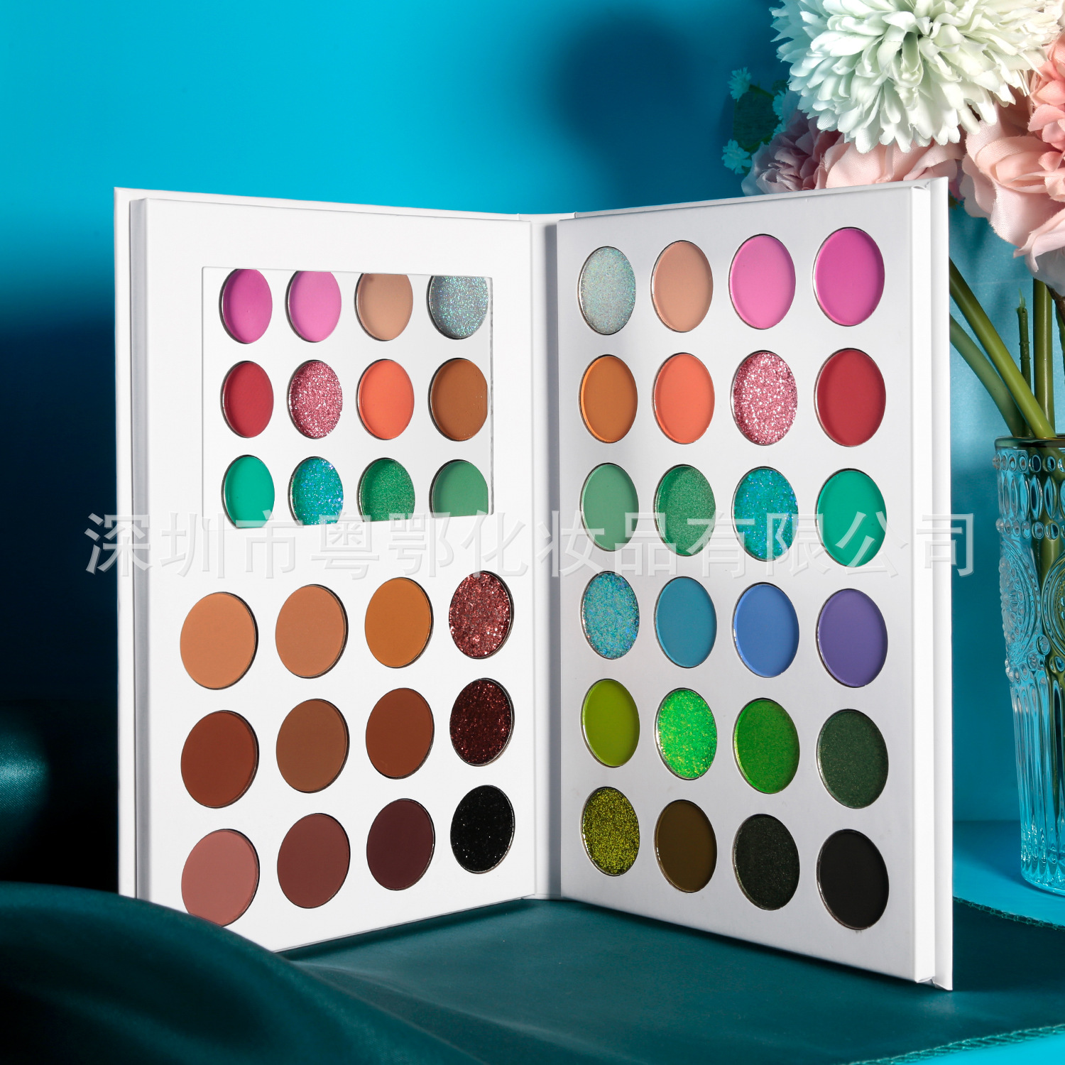 72 Book Eye shadow Stage makeup three layers three-dimensional Large market Multicolor nothing logo Cosmetics Cross border Specifically for