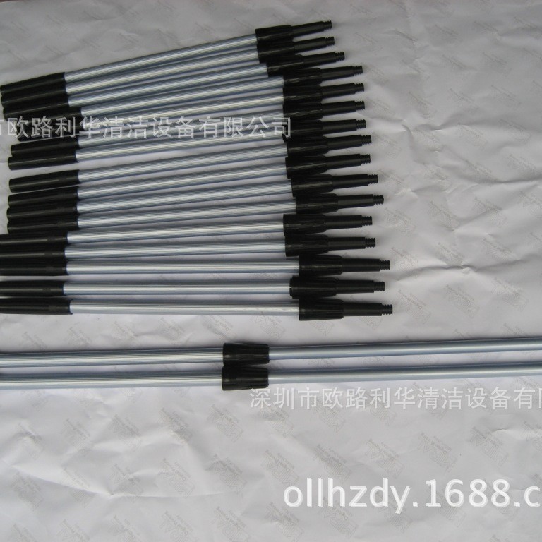 【伸缩杆】铝合金伸缩杆3米6米 清洁用品3M双节杆 加厚伸缩杆