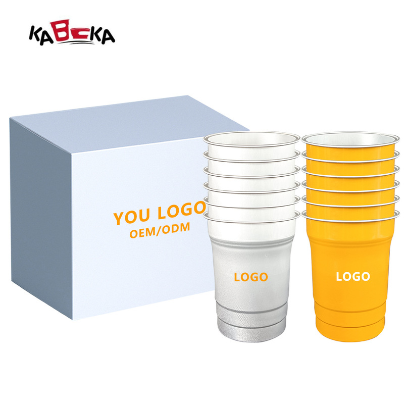 Disposable aluminum cup Reusable outdoor camping party cold drink coffee cup beer cup Coke cup tea cup