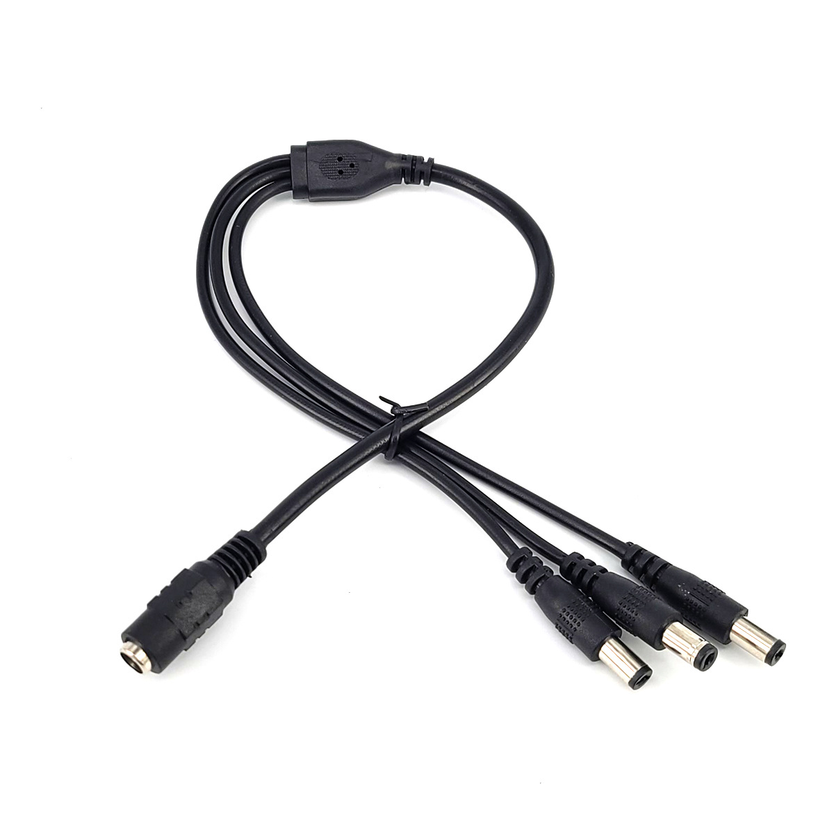 1分3电源线 DC母头转DC公头 DC一分三全铜电源线 5.5*2.1