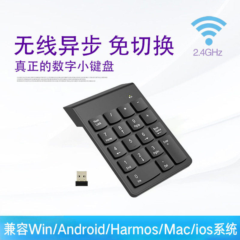Numeric Keypad, Wireless 2.4g Numeric Keypad, Professional Factory