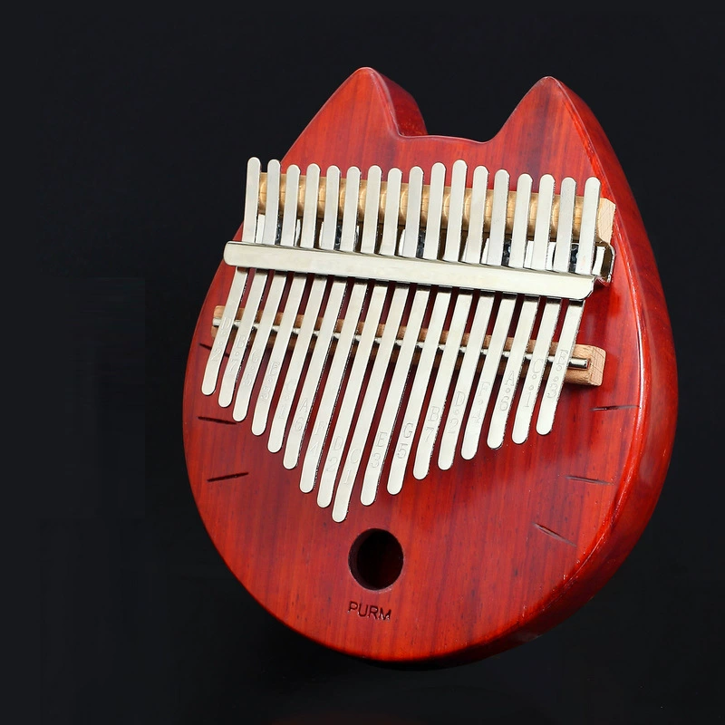 PURM Thumb Kalinbaqin 17 тон пальцевое пианино для начинающих Kalimba музыкальный инструмент