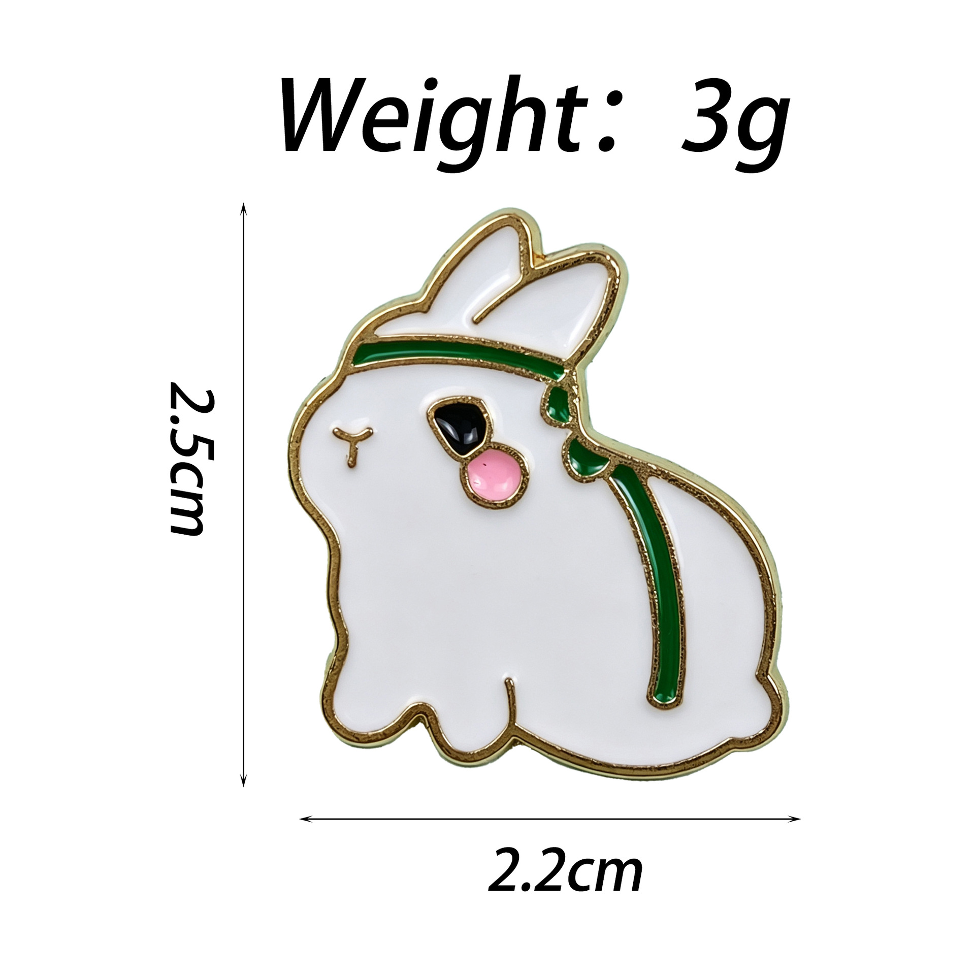 Broche de Aleación de Animales de Aleación de zinc Decorativo para Ropa y Mochilas
