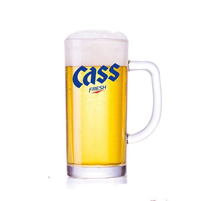 맥주 잔과 350ml
