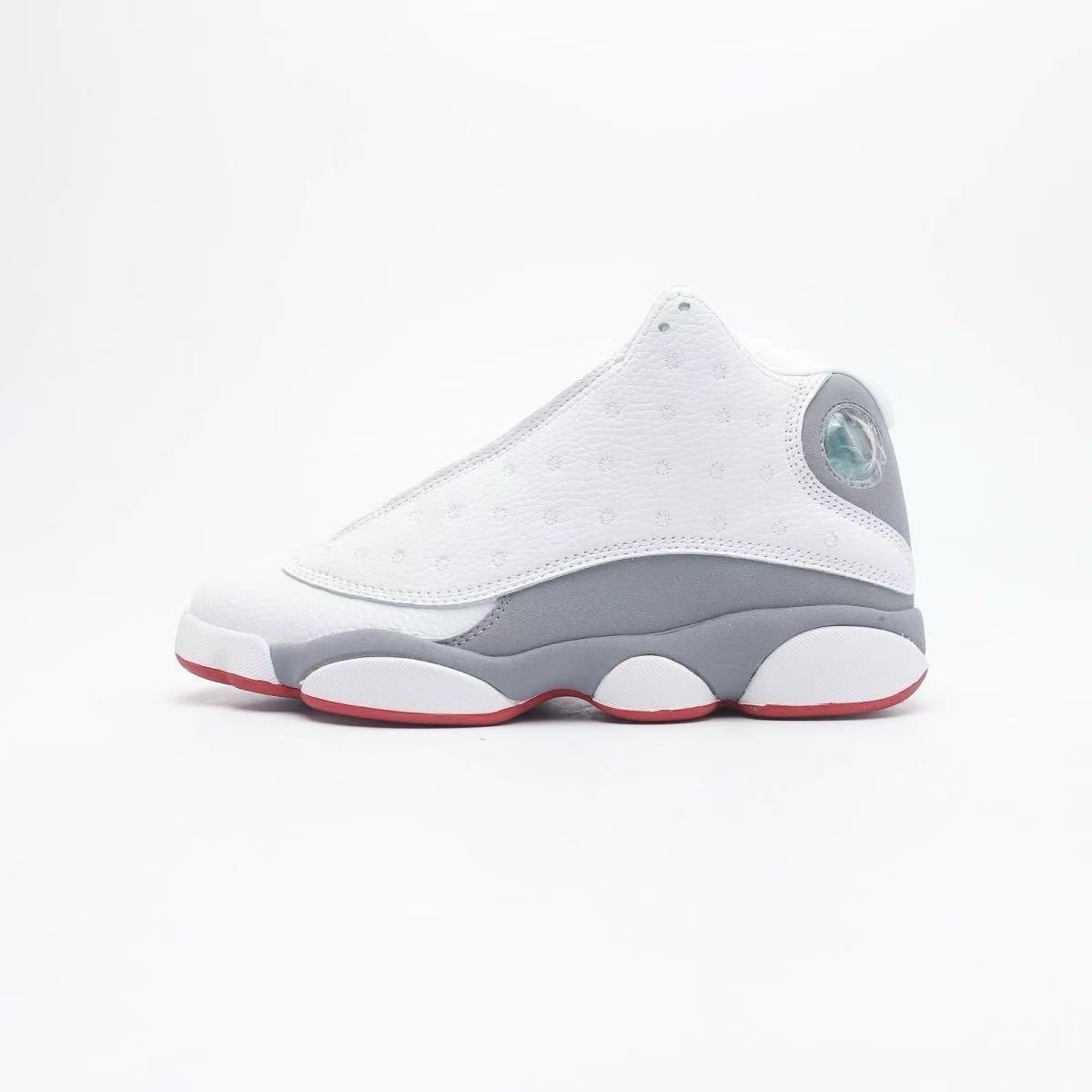 Zapatos de baloncesto transfronterizos aj13 de cabeza zapatos de baloncesto en blanco y negro Panda color blanco y azul obsidiana zapatos deportivos grandes para hombres y mujeres