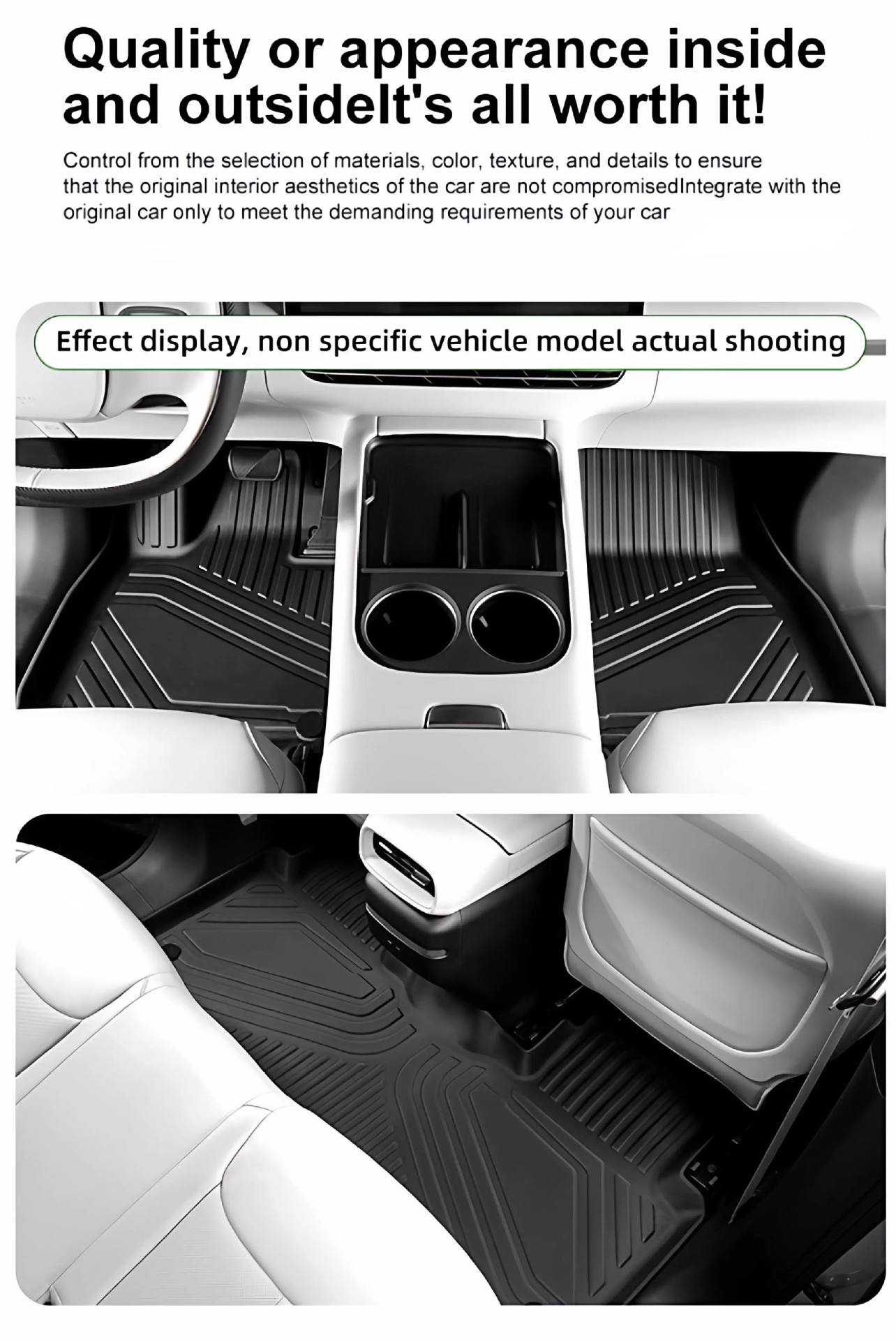 Mazda Mazda Cx-60-50 Floor Mats Tpe Trunk Mat Japan Hong Kong Right-Hand Drive Trunk Mat