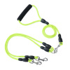 Amazon one drag, two double head traction ropes, two dogs go out to walk dog rope, small and medium dogs, anti -wrapped double dog ropes