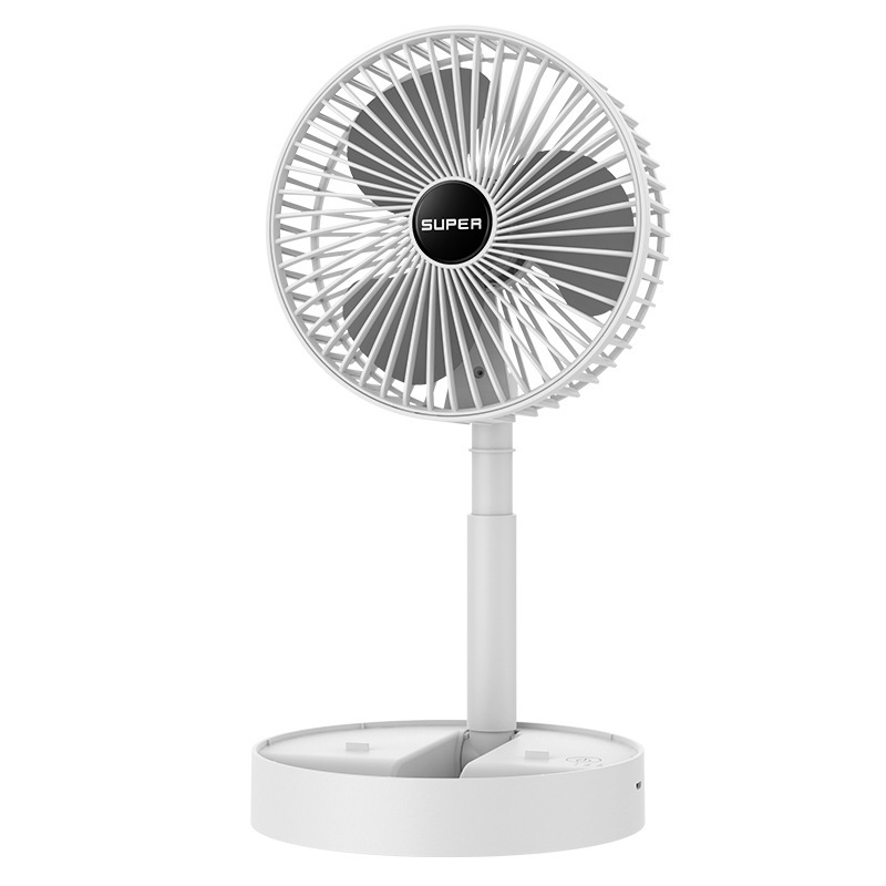 USBデスクトップファン充電可能ミニ小ファンオフィス寮伸縮折りたたみファンポータブル収納|undefined