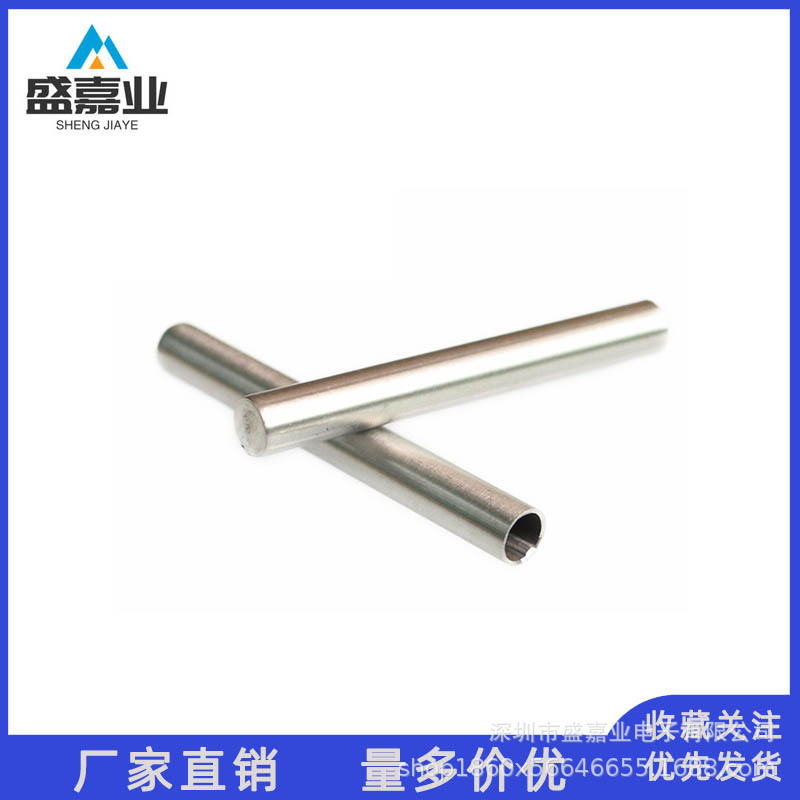Temperature Sensor PT100 DS18B20 stainless steel casing blind tube protective sleeve 6 × 50