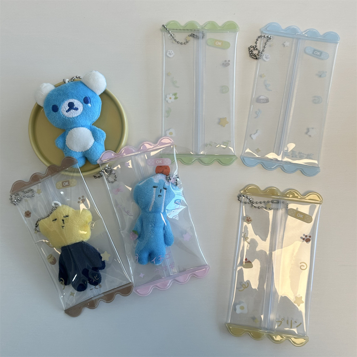 Bolsa de Exhibición para Muñecas de PVC Transparente A Prueba de Polvo y Portátil