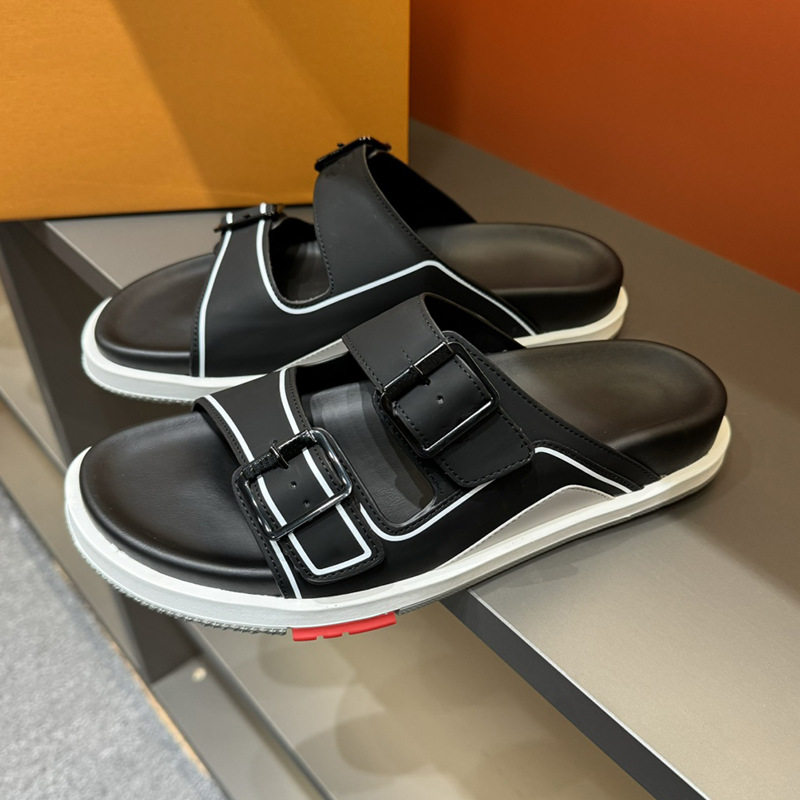 가죽 신발 사이즈에 따른 흑백