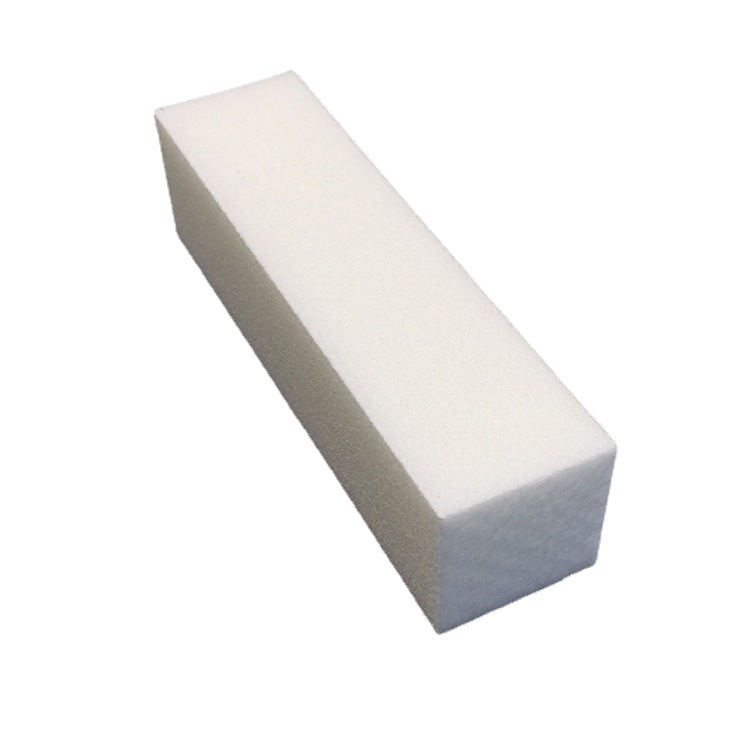 NAIL FILE 亚马逊希音 美甲工具白色豆腐块 防水耐磨高弹棉四面块