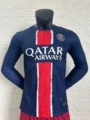 24-25 players Paris home long sleeved