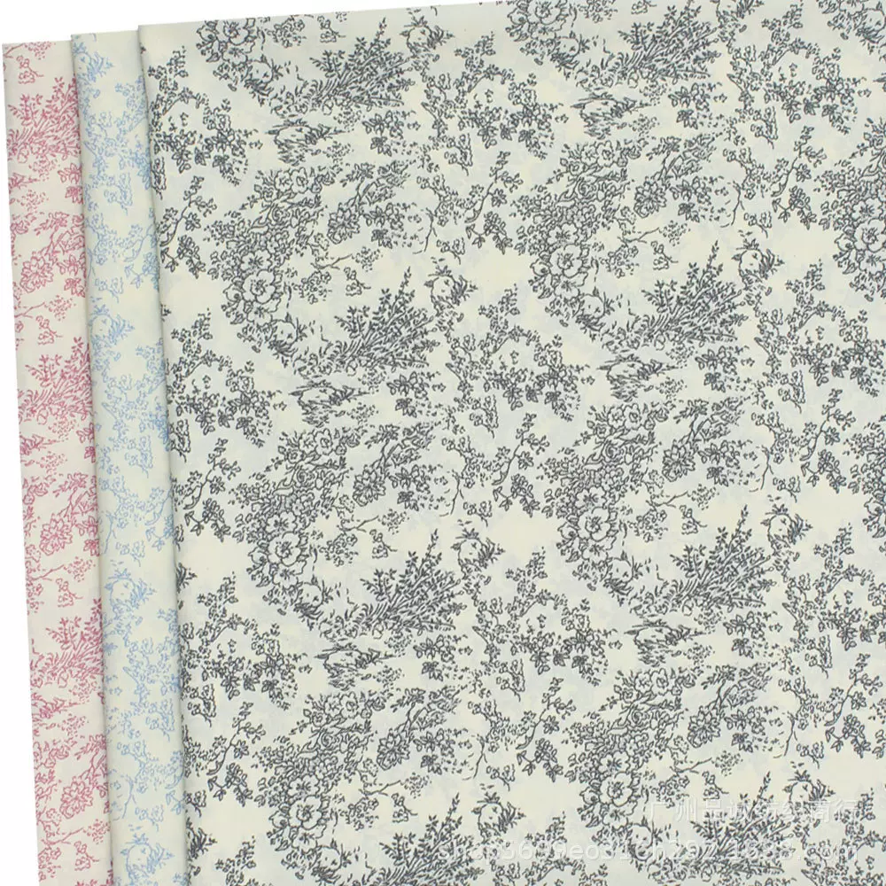 新款芙蓉麻印花 日韩雪纺碎花印花布 女连衣裙衬衫垂坠阔腿裤面料