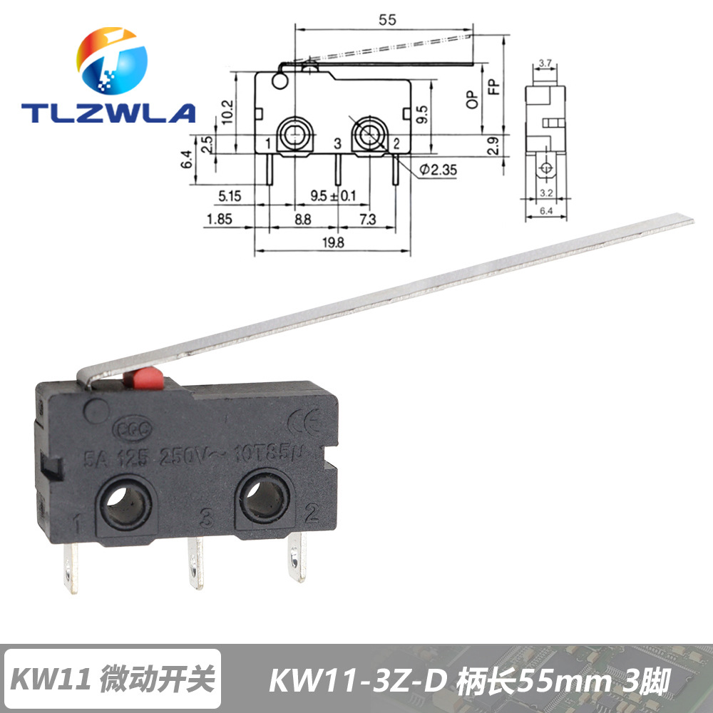 KW11-3Z-D 핸들 길이 55mm 3피트