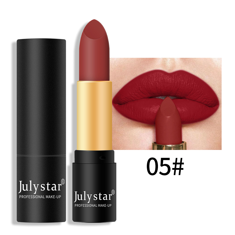 Langanhaltender Matter Lippenstift Für Perfektes Make-up_voghion.com