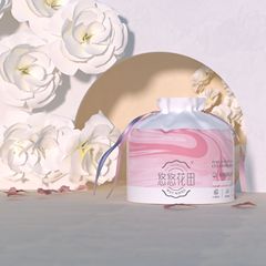 純棉一次性洗臉巾卷裝加厚珍珠紋美容擦臉潔面卷巾乾濕兩用棉柔巾