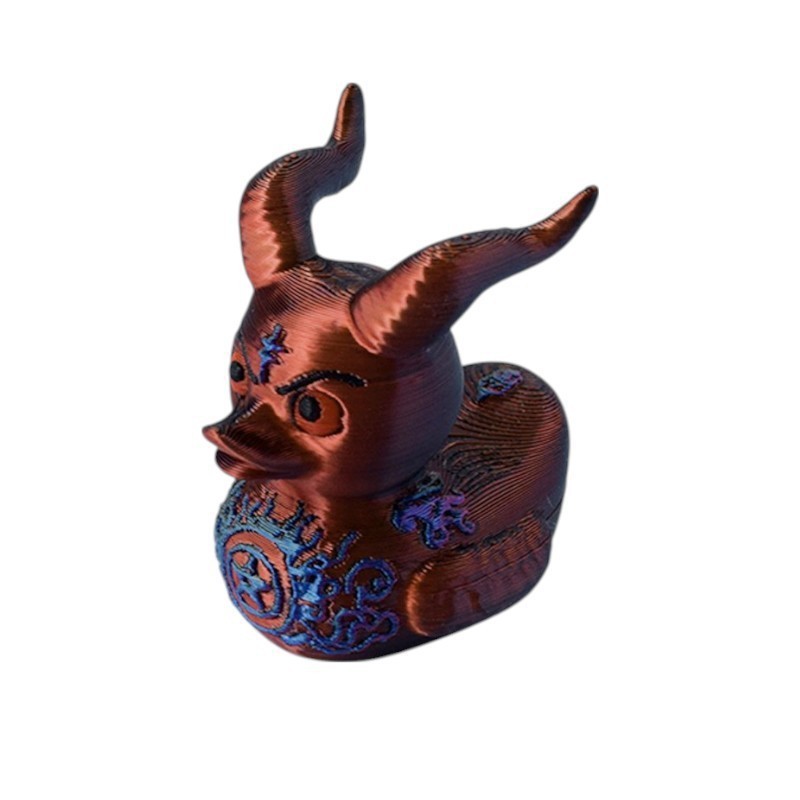 跨境3d打印鸭子合集蜘蛛侠鸭金刚狼钢铁侠鸭创意玩具个性摆件礼物|undefined