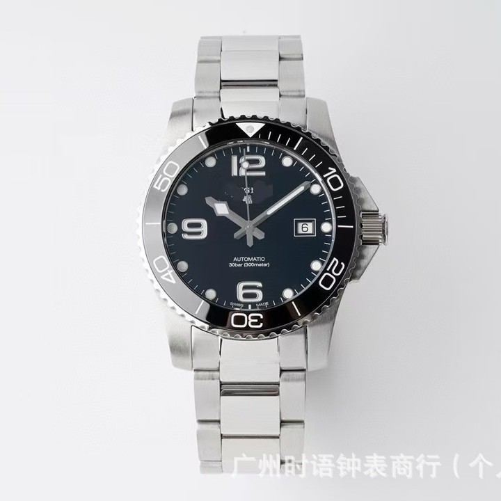 Concas Fully Automatic Mechanical Watch Ceramic Ring Luminous Watch Business Men's Watch Factory Cross-Border Dropshipping