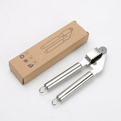 Cross-border manual stainless steel multi-purpose garlic press bottle opener garlic smasher kitchen tool garlic mud maker home use