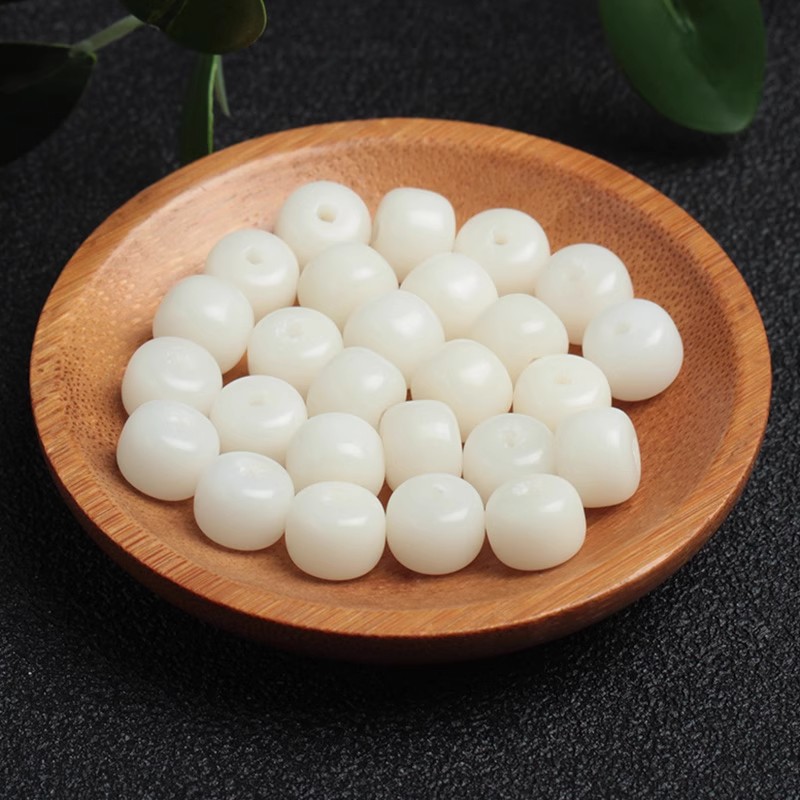 育奏 天然菩提根菩提散珠子老型珠圓珠DIY手串手鍊飾品配件批發