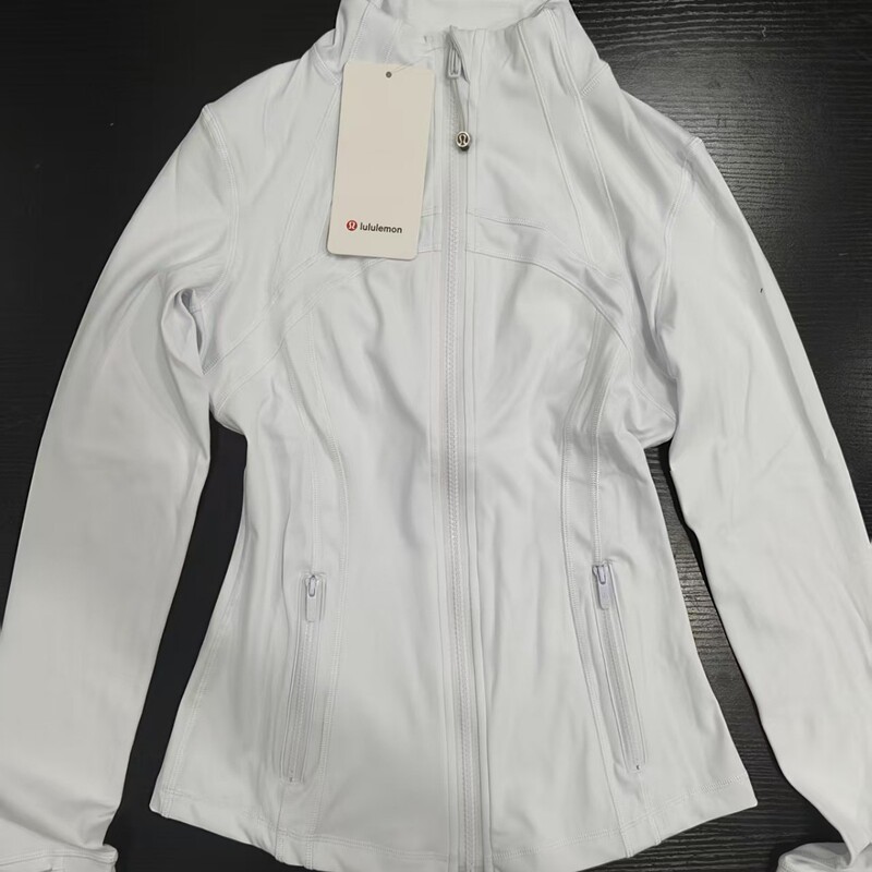 Cross-Border Lulu Original Label Df Women's Brushed Stand-Collar Jacket, Soft Fabric, Slim Fit, Sports Fitness Yoga Wear Cross-Border Lulu Original Label Df Women's Brushed Stand-Collar Jacket, Soft Fabric, Slim Fit, Sports Fitness Yoga Wear