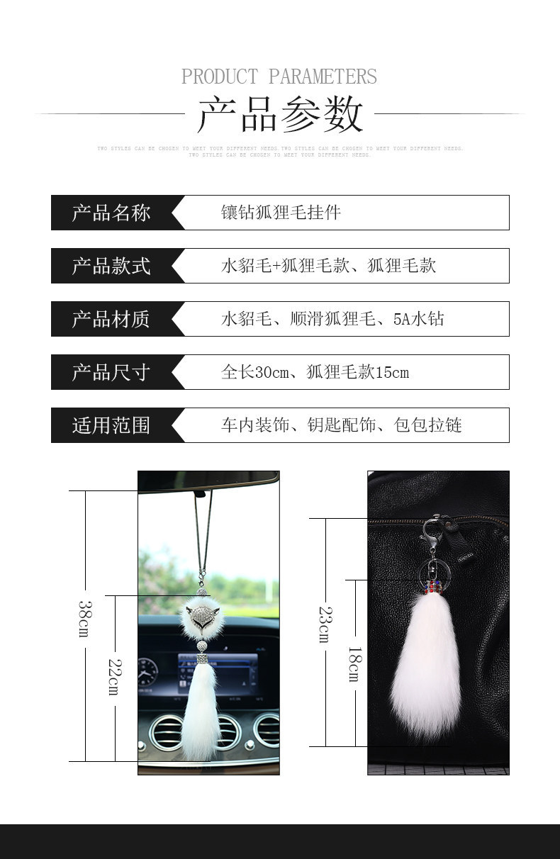 Car Hanging Ornament Goddess Style with Diamonds, New Trendy High-End Creative Car Pendant Handmade Interior Decoration for Women