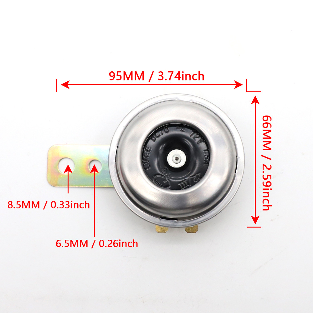 Lvee Liwei cuerno DL70 serie motocicleta coche eléctrico ATV triciclo reemplazo Kart original 12V