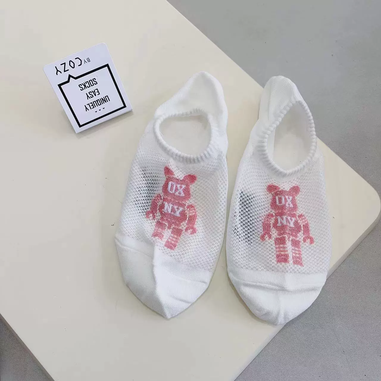 Спот корейские носки Dongdaemun серебряная луковица шелк машина медведь мультфильм лодка носки уютное лето тонкая сетка хлопковые женские носки