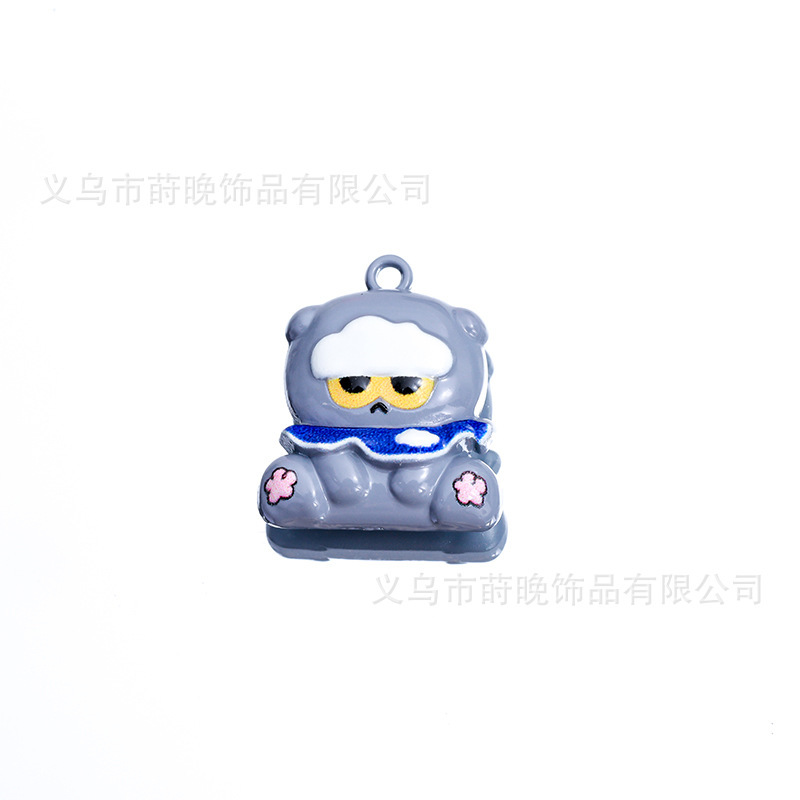 锌合金烤漆GD权志龙zoa猫咪公仔吊坠diy手机链钥匙扣手链饰品配件|undefined