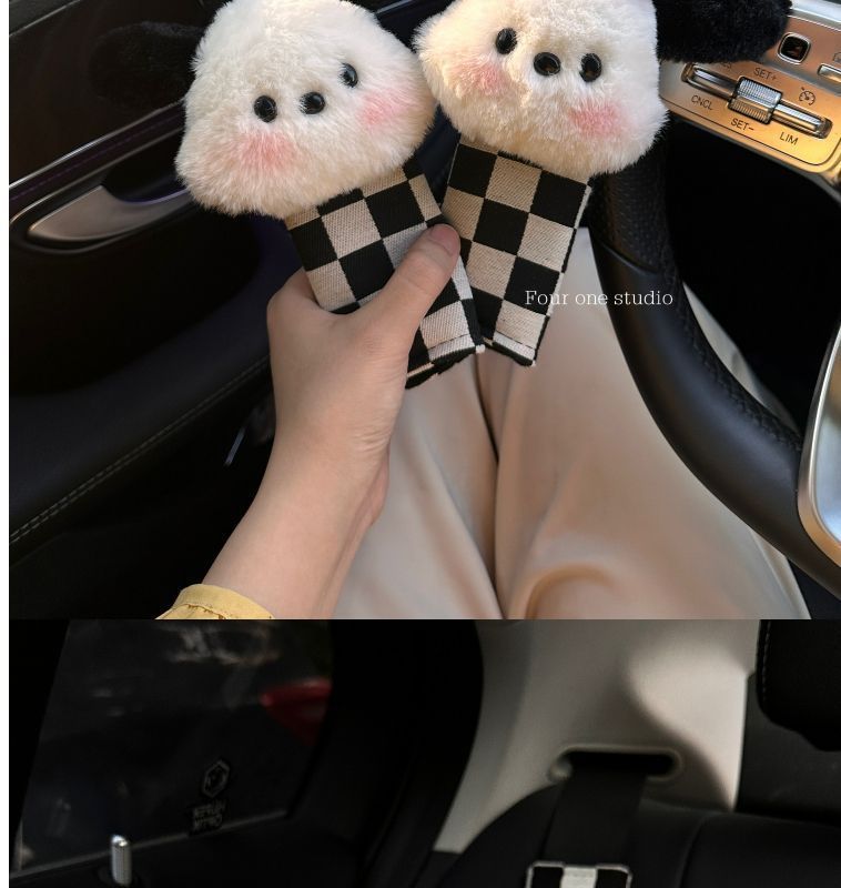 Car seat belt shoulder pad cool Parchapa dog car decoration couple car accessories boys new car gift