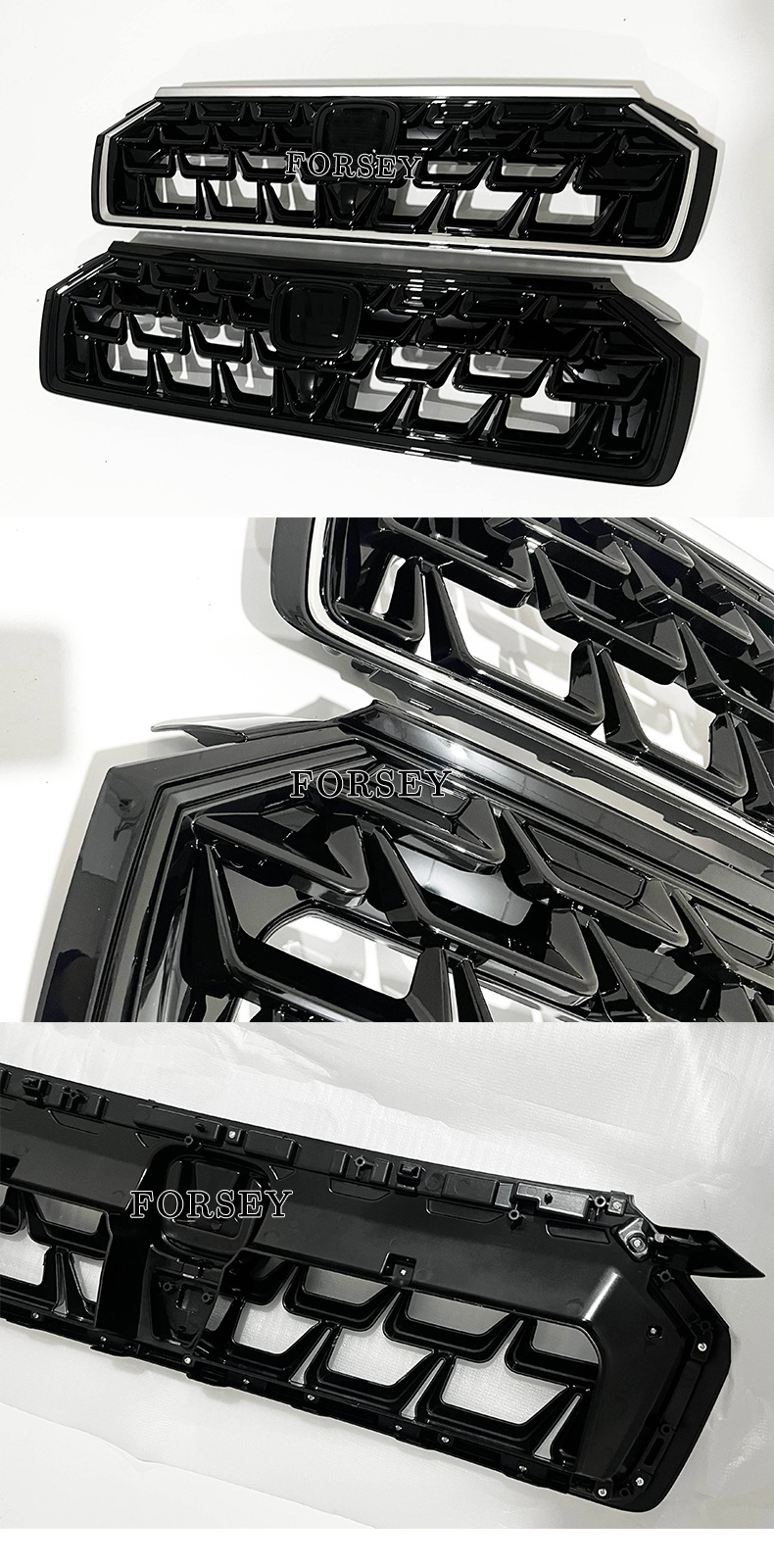 Suitable for 25-26 model Honda HRV front grille and front bumper center mesh