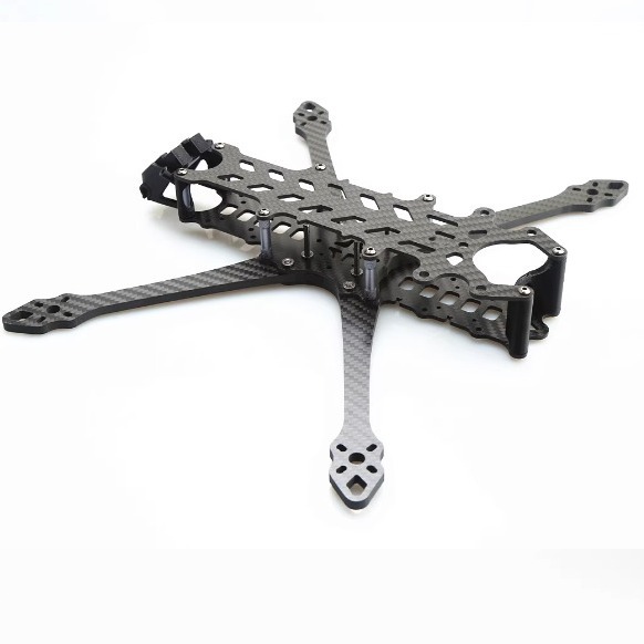 DF-7寸/8寸四轴加宽穿越机碳纤机架FPV 航拍竞速无人机航模远航