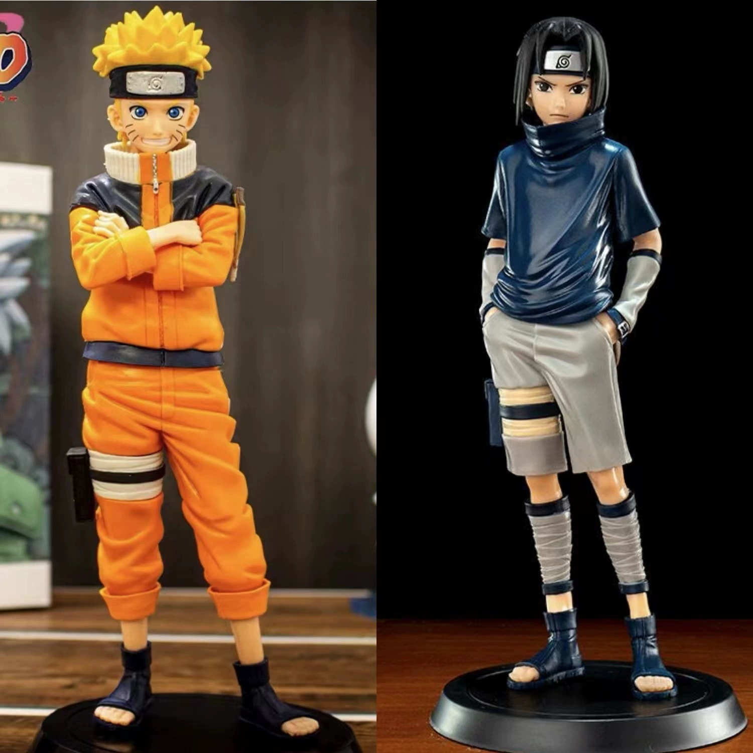 Наруто ручной работы ниндзя модель детства Наруто Саске изменение лица ручной работы модель украшения цельная доставка/оптовая продажа