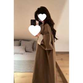 高智感穿搭英伦风宽松休闲中长款卡其色风衣外套女款早秋2025新款