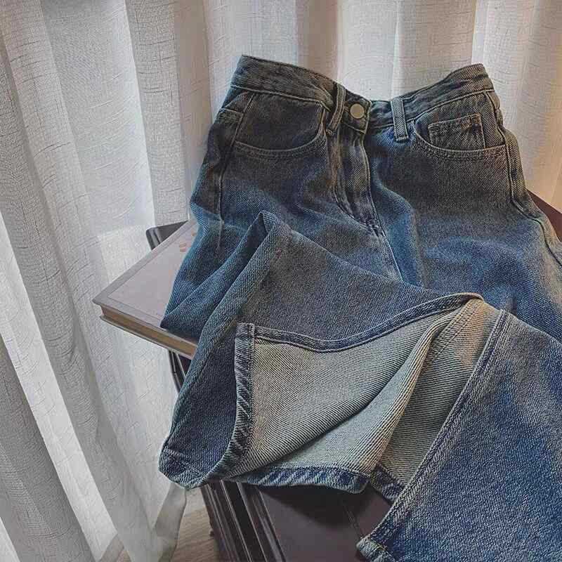 Summer denim skirt