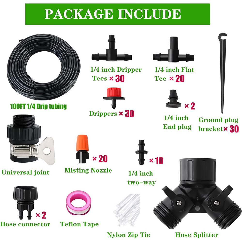 30m 4 / 7 capilares + 50 set de goteo