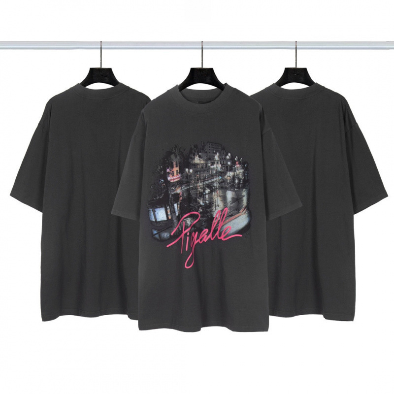 高品質クロスボーダーアメリカンスタイル25ss夏新作No.10ユニフォームレタールーズ半袖Tシャツ卸売|undefined
